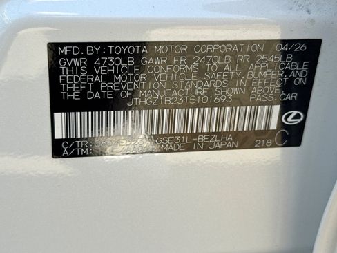 Certified 2026 Lexus IS 350 F Sport RWD image 40