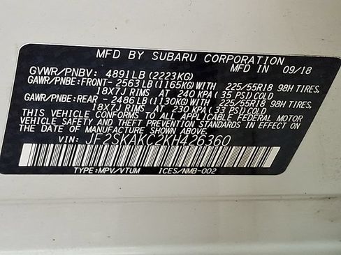 Used 2019 Subaru Forester Sport w/ Popular Package #2 AWD/4WD image 27