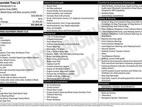Used 2025 Chevrolet Trax LS image 5