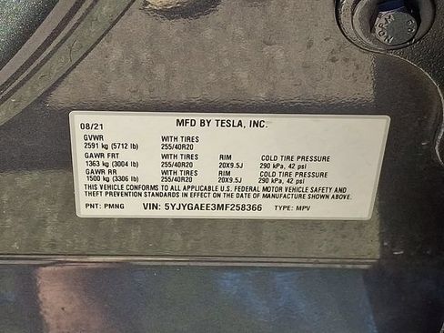 Used 2021 Tesla Model Y Long Range AWD/4WD image 30