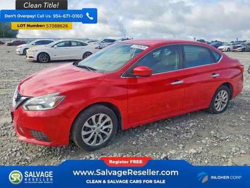 Used 2018 Nissan Sentra SV FWD image 1