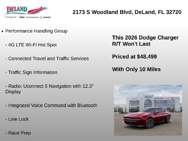 New 2026 Dodge Charger R/T w/ Performance Handling Group AWD/4WD image 22