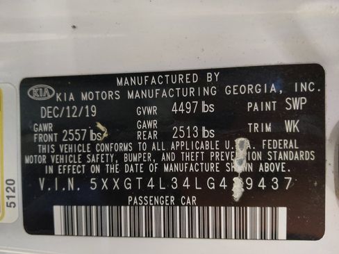 Used 2020 Kia Optima LX image 33