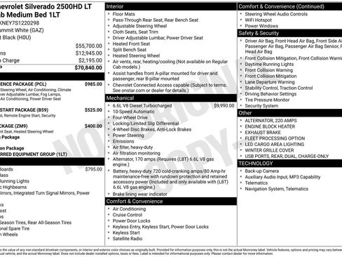 Used 2025 Chevrolet Silverado 2500 LT w/ Convenience Package AWD/4WD image 32
