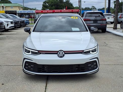 Used 2024 Volkswagen GTI SE w/ SE Leather Seats Package FWD image 2