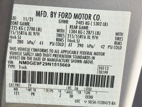 Used 2022 Ford Transit Connect XLT FWD image 28