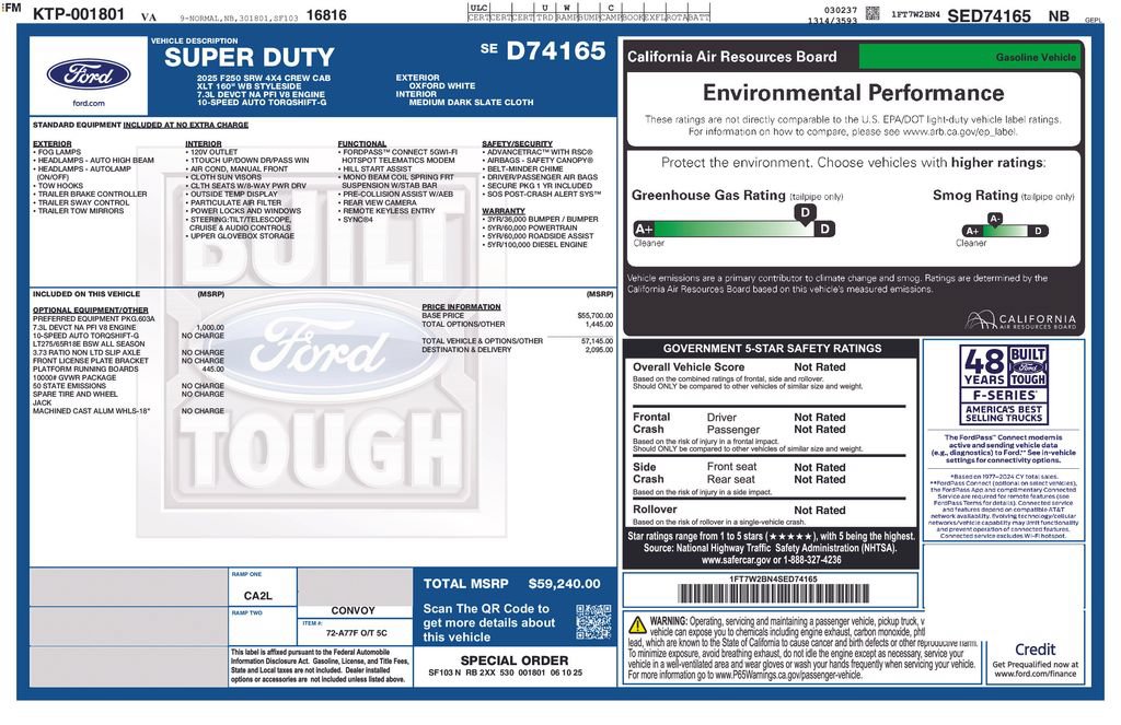 Certified 2025 Ford F250 XLT AWD/4WD image 21