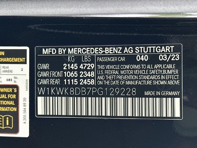 Certified 2023 Mercedes-Benz C 300 Cabriolet image 30
