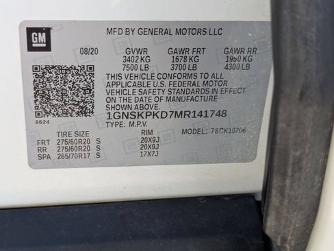 Used 2021 Chevrolet Tahoe Z71 w/ Z71 Signature Package AWD/4WD image 33
