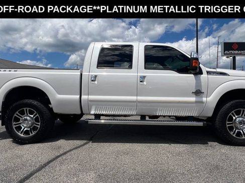 Used 2013 Ford F350 Platinum w/ FX4 Off Road Pkg AWD/4WD image 9
