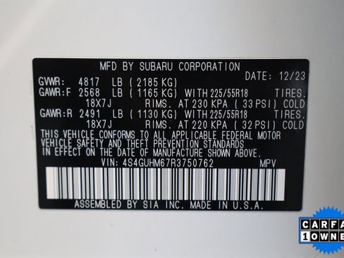 Used 2024 Subaru Crosstrek 2.5i Limited w/ Popular Package #4A image 34