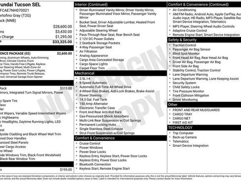 Used 2022 Hyundai Tucson SEL w/ Convenience Package image 36
