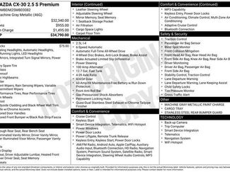 Used 2025 MAZDA CX-30 AWD 2.5 S w/ Premium Package video 1