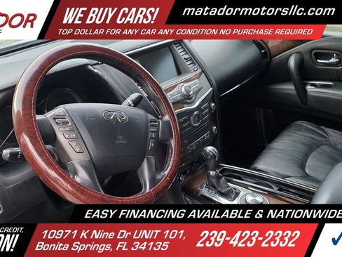 Used 2011 INFINITI QX56 4WD w/ Deluxe Touring Pkg image 9