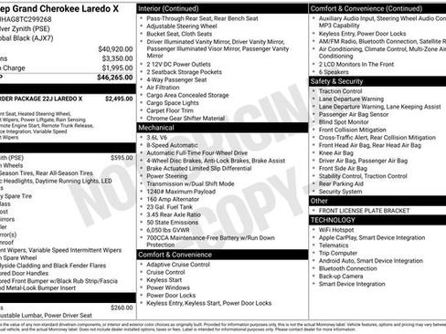 Used 2026 Jeep Grand Cherokee Laredo X AWD/4WD image 25