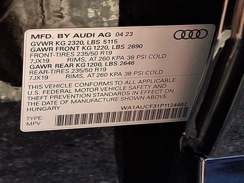 Certified 2023 Audi Q3 2.0T Premium w/ Convenience Package AWD/4WD image 27