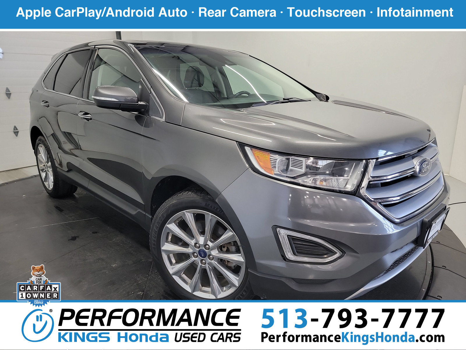 Used 2018 Ford Edge Titanium w/ Equipment Group 301A AWD/4WD 360° Tour