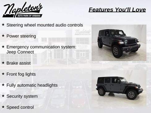 Used 2024 Jeep Wrangler Unlimited Rubicon AWD/4WD image 14