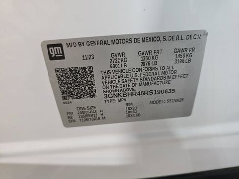 Used 2024 Chevrolet Blazer LT w/ Convenience Package AWD/4WD image 38