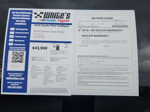 Used 2025 Honda Pilot TrailSport image 14