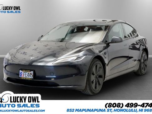 Used 2025 Tesla Model 3 Long Range RWD image 1