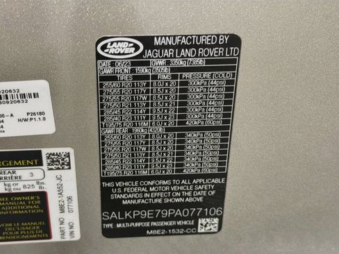 Certified 2023 Land Rover Range Rover SE AWD/4WD image 34