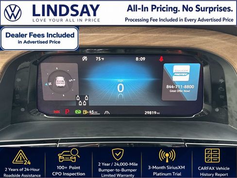 Used 2024 Volkswagen Atlas SE w/ Panoramic Sunroof Package AWD/4WD image 25