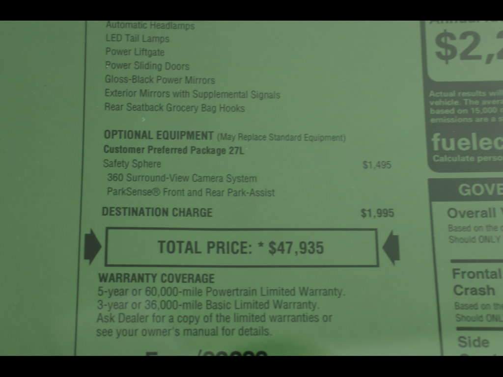 New 2026 Chrysler Pacifica Select FWD image 21