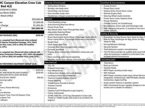 Used 2022 GMC Canyon Elevation w/ Trailering Package image 4