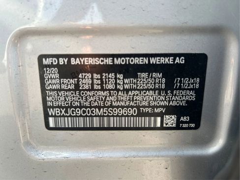 Used 2021 BMW X1 xDrive28i w/ Convenience Package AWD/4WD image 21