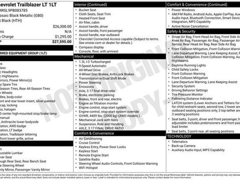 Used 2023 Chevrolet TrailBlazer LT image 30