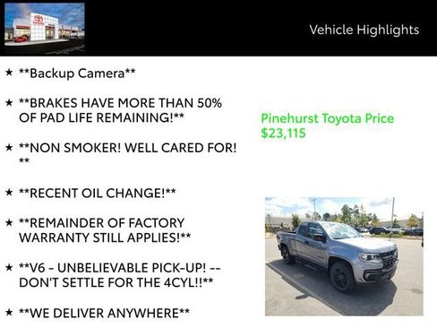 Used 2021 Chevrolet Colorado LT w/ Redline Special Edition image 13