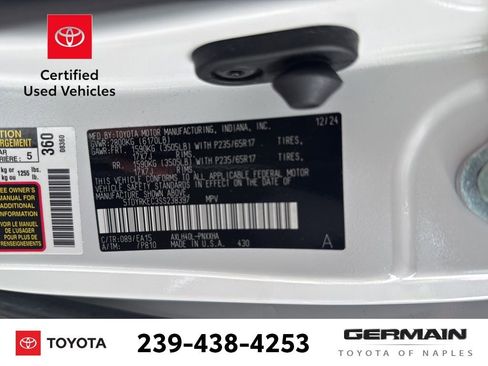 Used 2025 Toyota Sienna XLE image 23