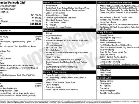 Used 2024 Hyundai Palisade XRT FWD image 49