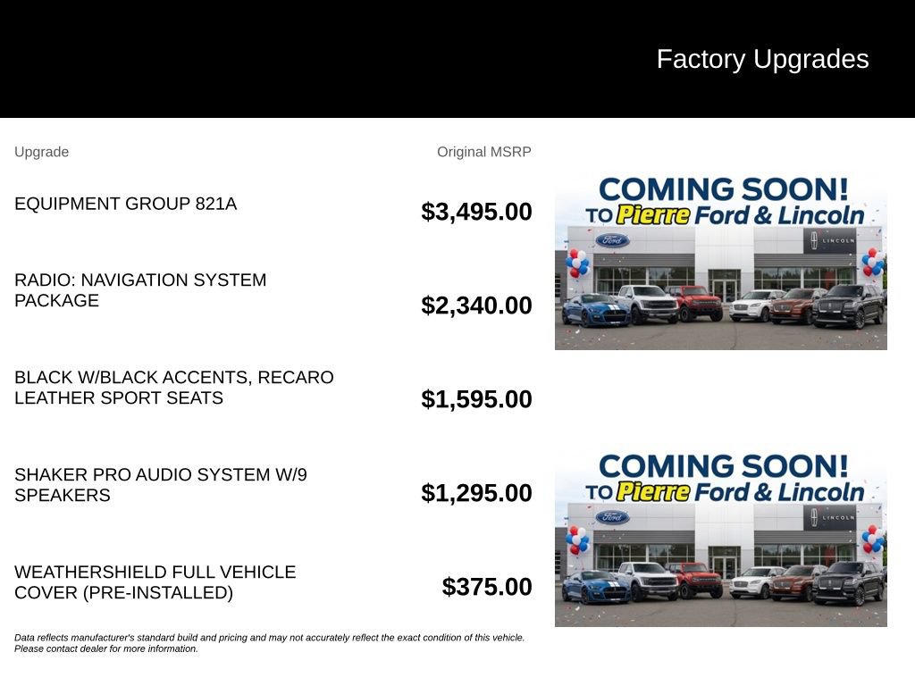 Used 2014 Ford Mustang Shelby GT500 w/ Equipment Group 821A RWD image 2