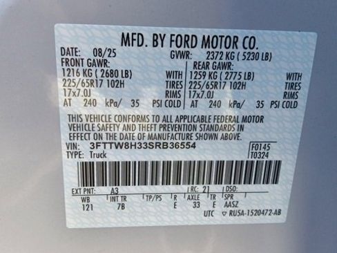 New 2025 Ford Maverick XLT w/ XLT Luxury Package image 33