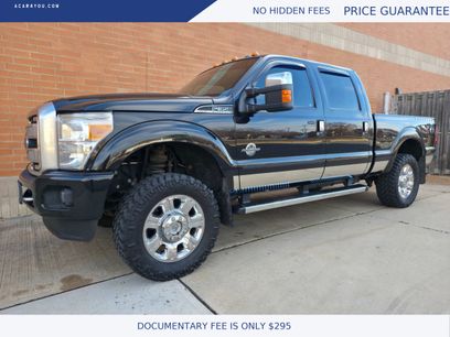 Used 2015 Ford F350 Platinum w/ Snow Plow Prep Package