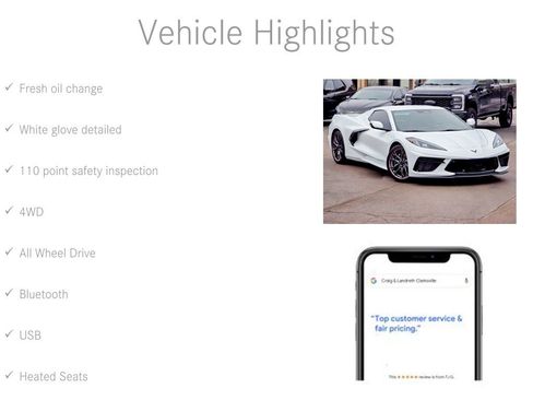 Used 2024 Chevrolet Corvette Stingray w/ Z51 Performance Package image 6