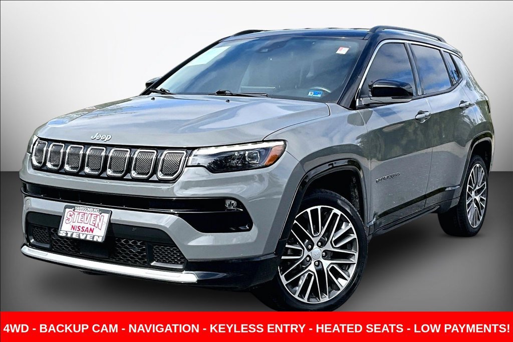 Used 2022 Jeep Compass Limited w/ Elite Group AWD/4WD image 3
