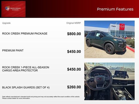 New 2026 Nissan Rogue SV w/ Rock Creek Premium Package AWD/4WD image 3