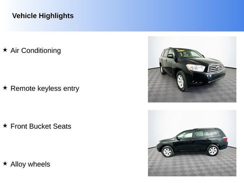 Used 2010 Toyota Highlander 2WD w/ Cold Weather Pkg image 2