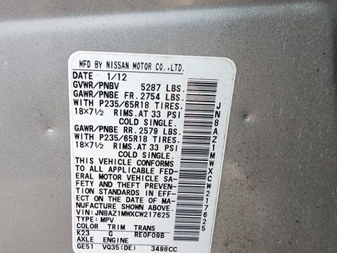 Used 2012 Nissan Murano SL image 24