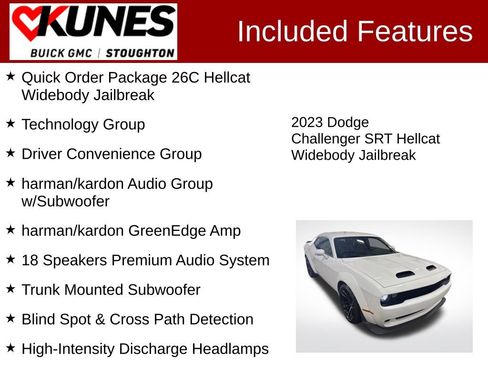 Used 2023 Dodge Challenger SRT Hellcat RWD image 3