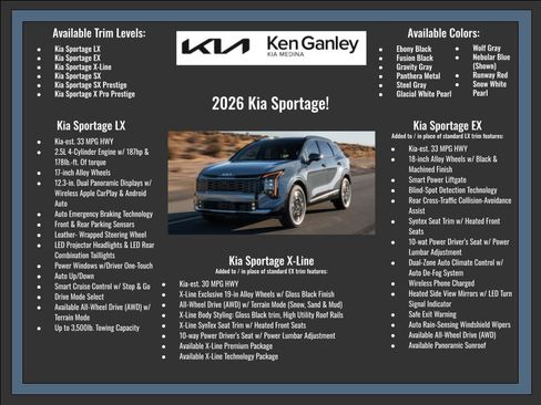 New 2026 Kia Sportage LX image 28