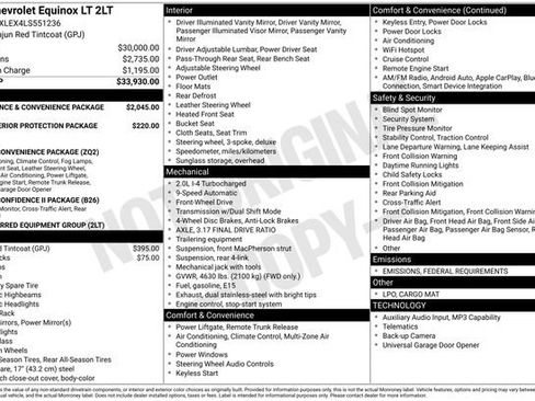 Used 2020 Chevrolet Equinox LT image 7