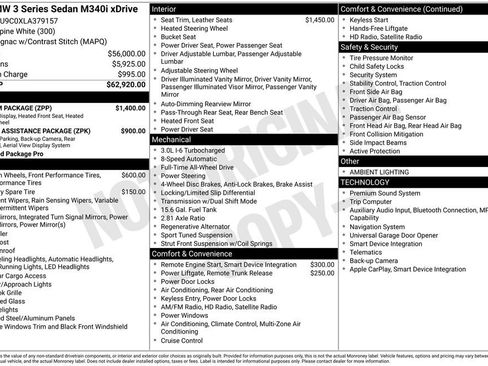 Used 2020 BMW M340i xDrive w/ Premium Package image 41