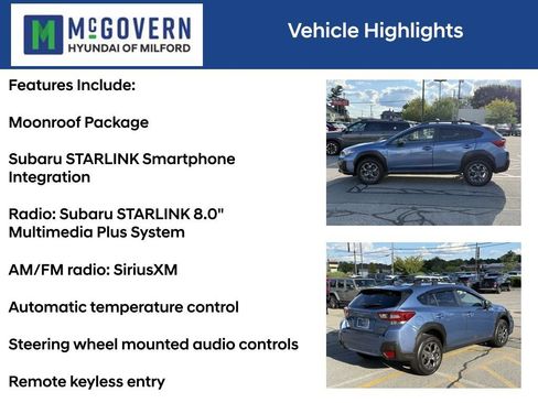 Used 2022 Subaru Crosstrek 2.5i Sport w/ Moonroof Package AWD/4WD image 4