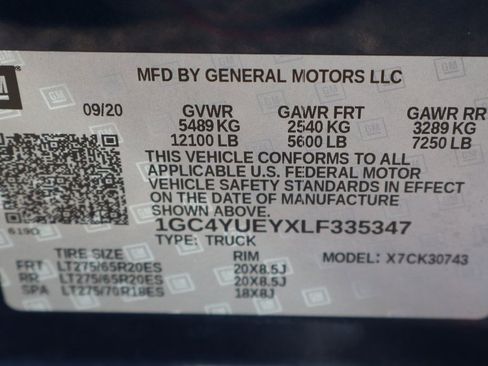 Used 2020 Chevrolet Silverado 3500 LTZ w/ LTZ Plus Package image 59