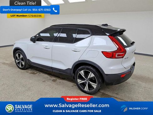 Used 2021 Volvo XC40 P8 Recharge w/ Climate Package AWD/4WD image 3