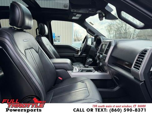 Used 2016 Ford F150 Platinum w/ Trailer Tow Package AWD/4WD image 14